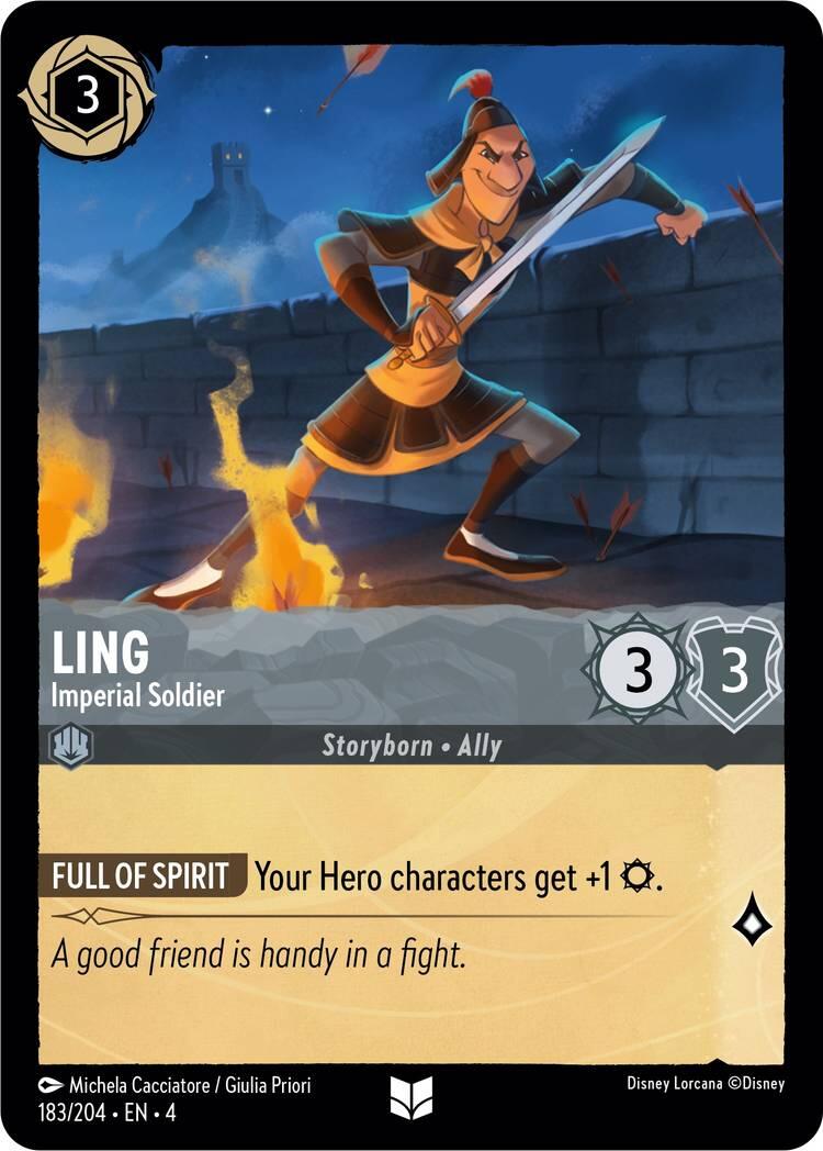 Ling - Imperial Soldier (183/204) [Ursula's Return] | Grognard Games