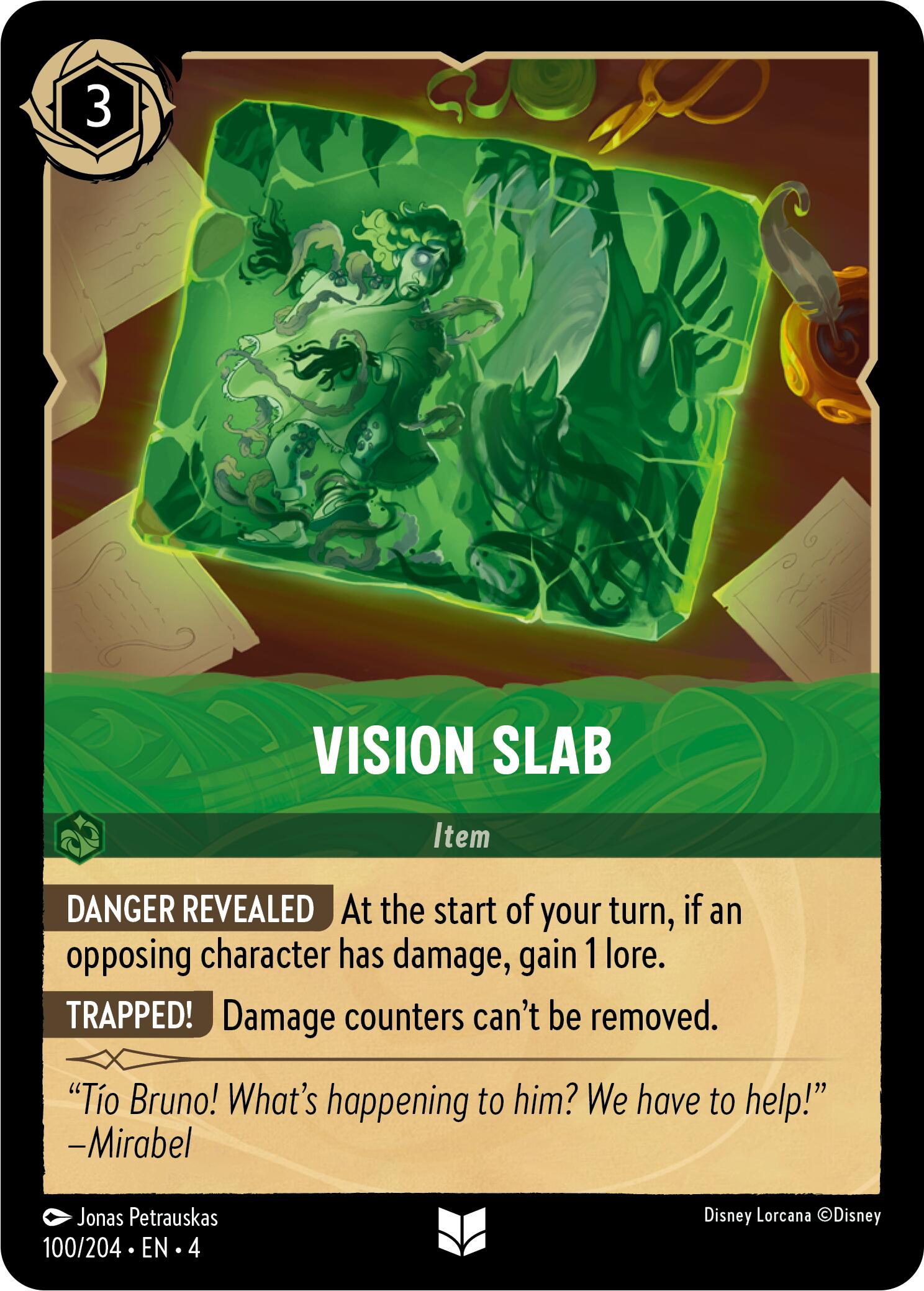 Vision Slab (100/204) [Ursula's Return] | Grognard Games