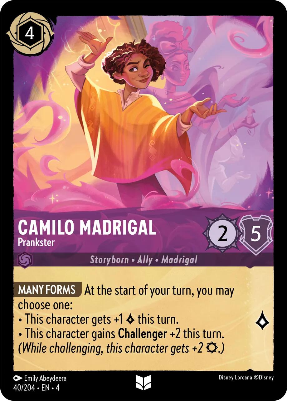 Camilo Madrigal - Prankster (40/204) [Ursula's Return] | Grognard Games