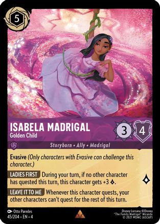 Isabela Madrigal - Golden Child (45/204) [Ursula's Return] | Grognard Games