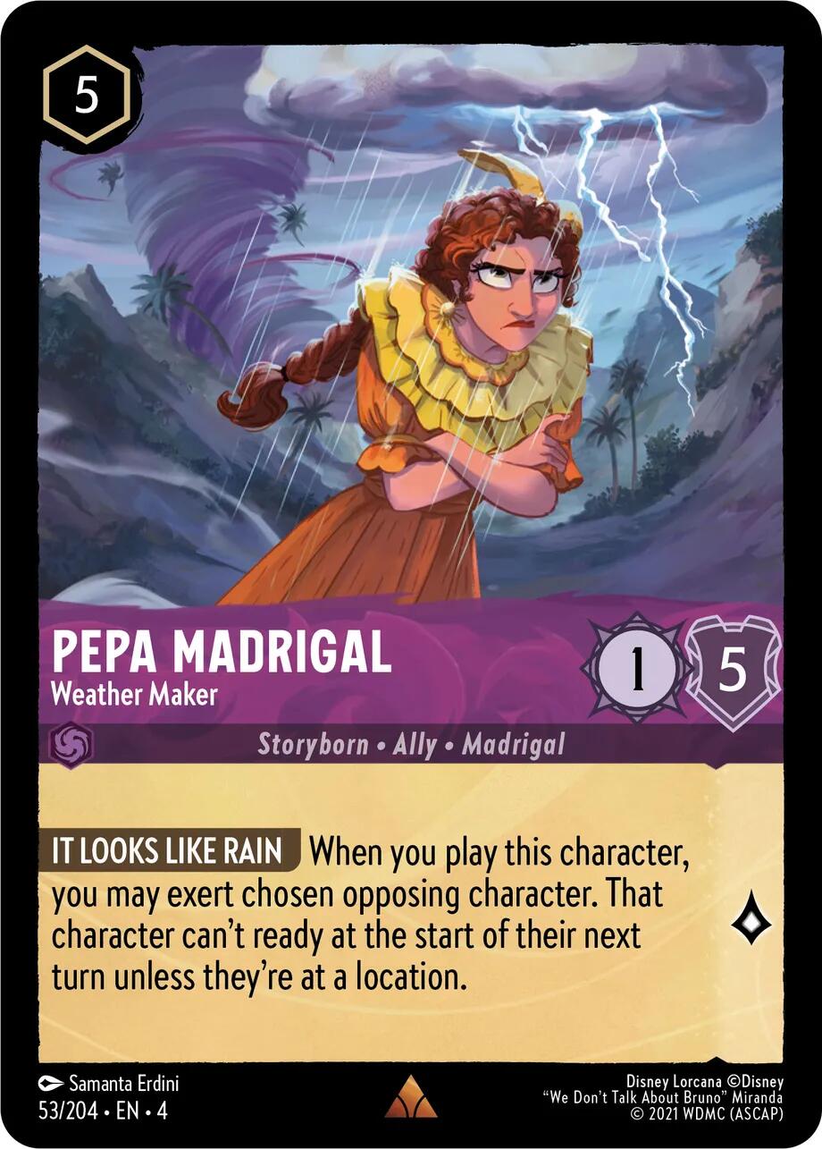 Pepa Madrigal - Weather Maker (53/204) [Ursula's Return] | Grognard Games