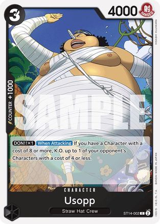 Usopp (ST14-002) - Starter Deck 14: 3D2Y | Grognard Games