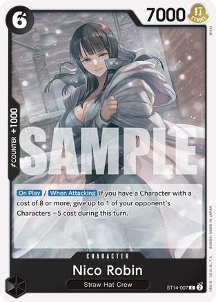 Nico Robin (ST14-007) - Starter Deck 14: 3D2Y | Grognard Games