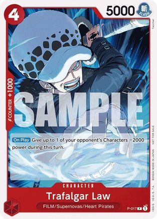 Trafalgar Law (Tournament Pack Vol. 7) (P-017) - One Piece Promotion Cards | Grognard Games