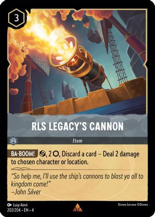 RLS Legacy's Cannon (202/204) [Ursula's Return] | Grognard Games