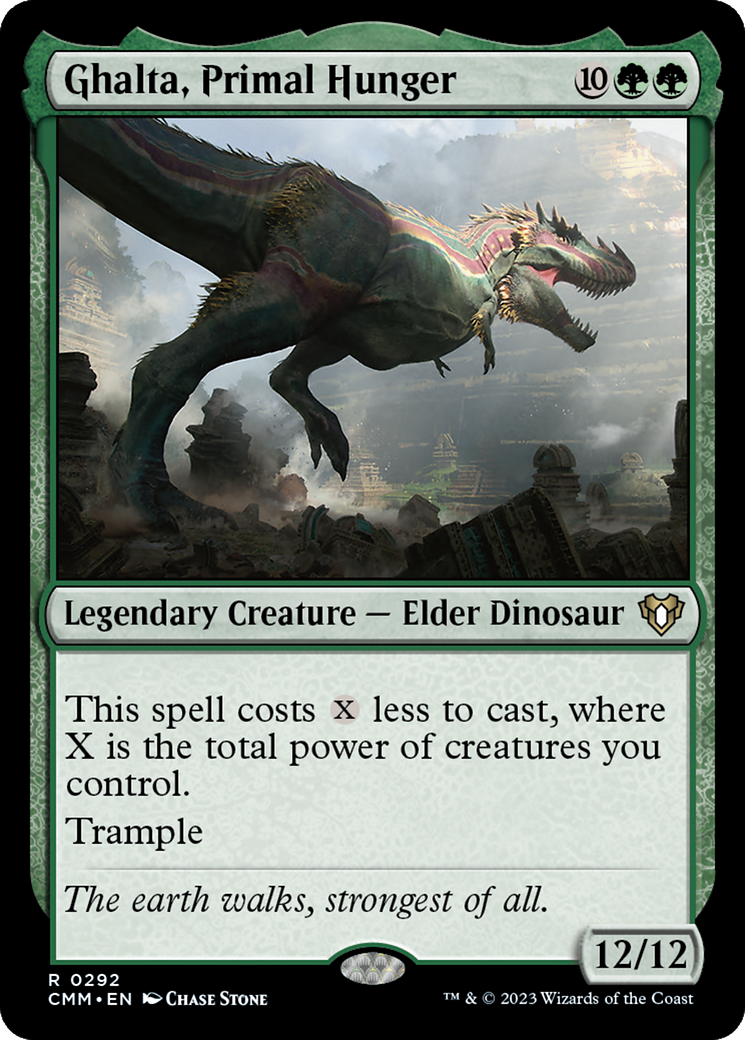 Ghalta, Primal Hunger [Commander Masters] | Grognard Games