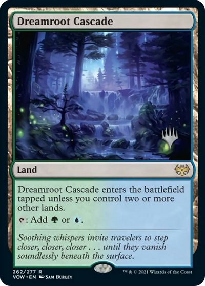 Dreamroot Cascade (Promo Pack) [Innistrad: Crimson Vow Promos] | Grognard Games