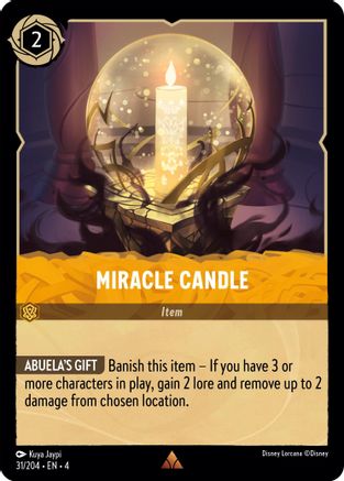 Miracle Candle (31/204) [Ursula's Return] | Grognard Games