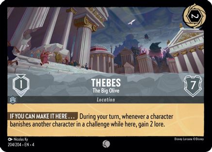 Thebes - The Big Olive (204/204) [Ursula's Return] | Grognard Games