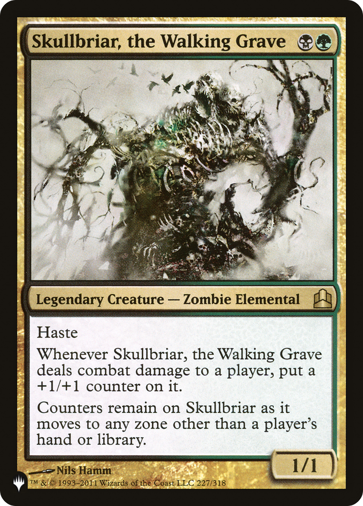 Skullbriar, the Walking Grave [The List] | Grognard Games