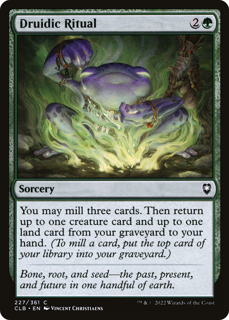 Druidic Ritual [Commander Legends: Battle for Baldur's Gate] | Grognard Games
