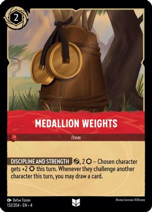Medallion Weights (132/204) [Ursula's Return] | Grognard Games