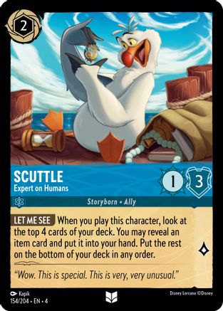 Scuttle - Expert on Humans (154/204) [Ursula's Return] | Grognard Games