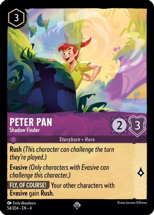 Peter Pan - Shadow Finder (54/204) [Ursula's Return] | Grognard Games