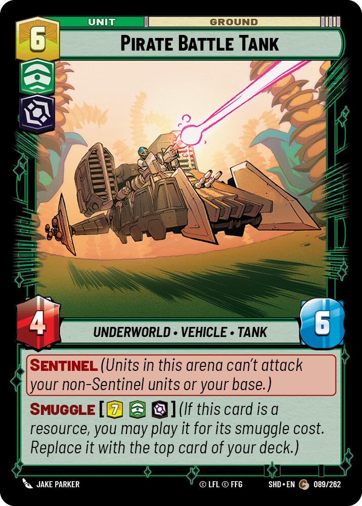 Pirate Battle Tank (089/262) [Shadows of the Galaxy] | Grognard Games