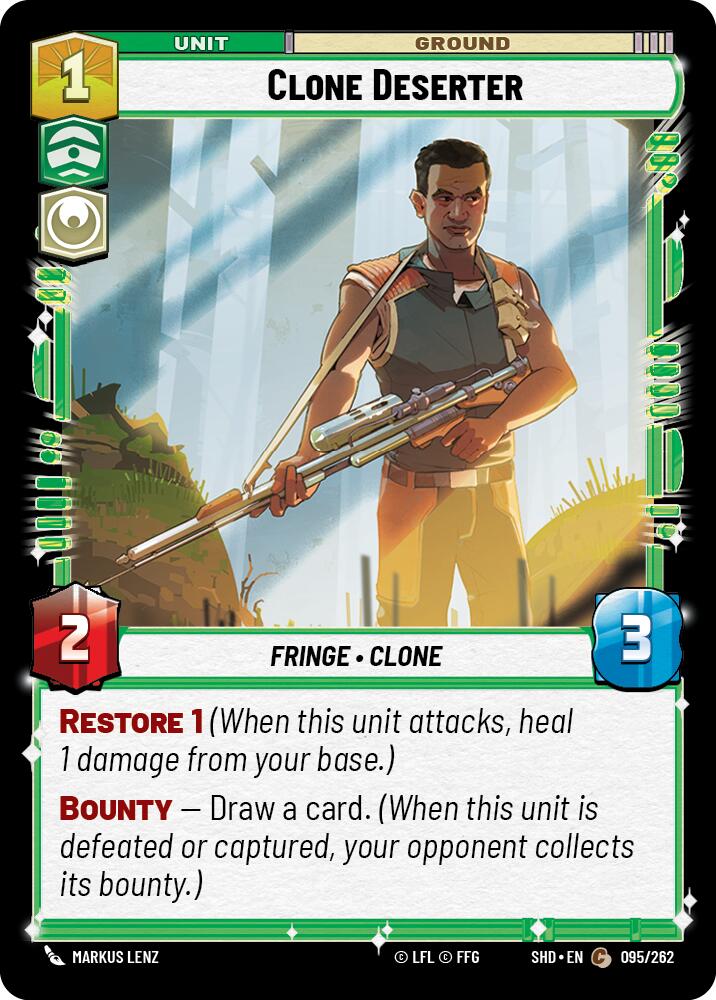 Clone Deserter (095/262) [Shadows of the Galaxy] | Grognard Games