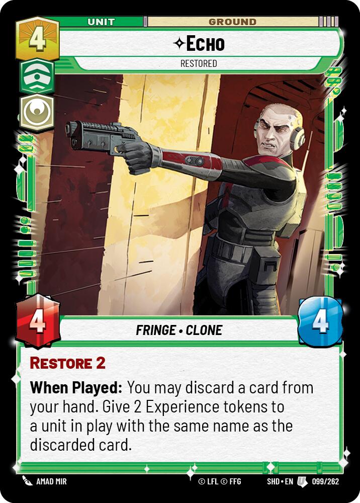 Echo - Restored (099/262) [Shadows of the Galaxy] | Grognard Games