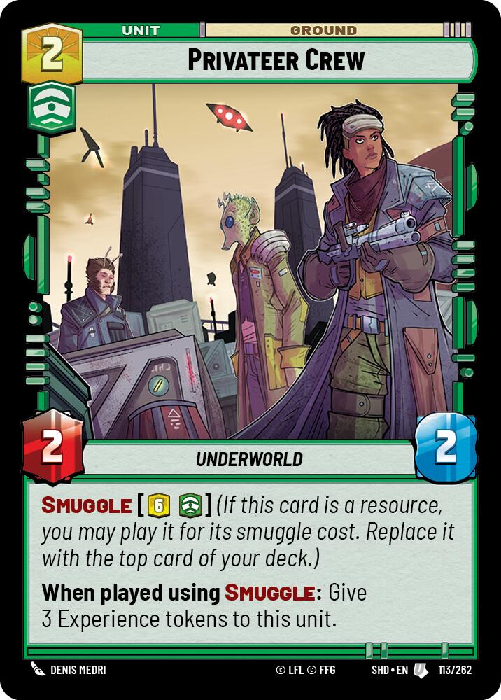 Privateer Crew (113/262) [Shadows of the Galaxy] | Grognard Games