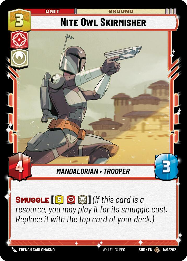 Nite Owl Skirmisher (149/262) [Shadows of the Galaxy] | Grognard Games