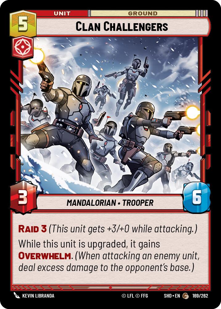 Clan Challengers (169/262) [Shadows of the Galaxy] | Grognard Games
