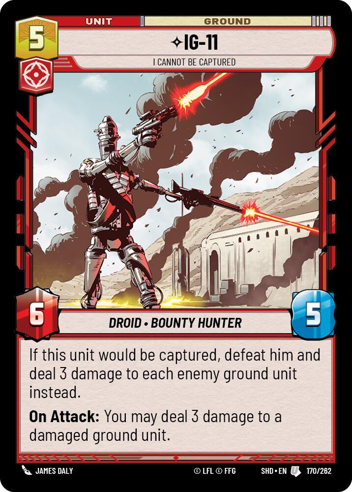IG-11 - I Cannot Be Captured (170/262) [Shadows of the Galaxy] | Grognard Games