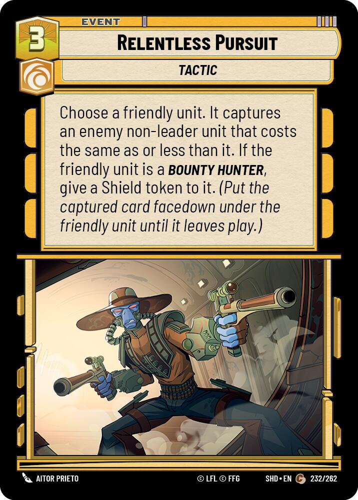 Relentless Pursuit (232/262) [Shadows of the Galaxy] | Grognard Games