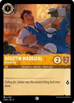 Agustin Madrigal - Clumsy Dad (1/204) [Ursula's Return] | Grognard Games