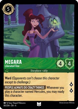 Megara - Liberated One (80/204) [Ursula's Return] | Grognard Games