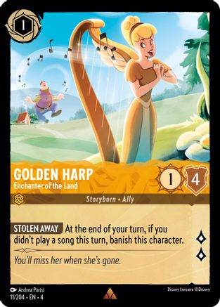 Golden Harp - Enchanter of the Land (11/204) [Ursula's Return] | Grognard Games