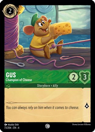 Gus - Champion of Cheese (73/204) [Ursula's Return] | Grognard Games
