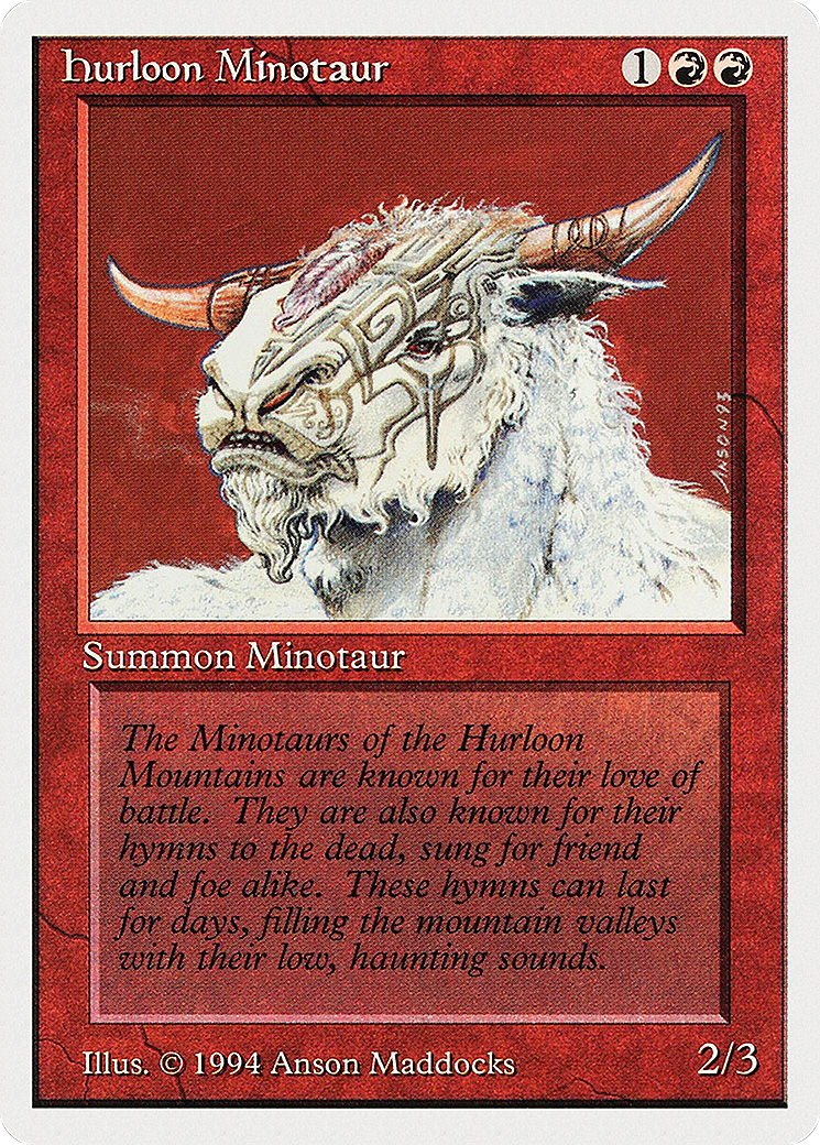 Hurloon Minotaur [Summer Magic / Edgar] | Grognard Games