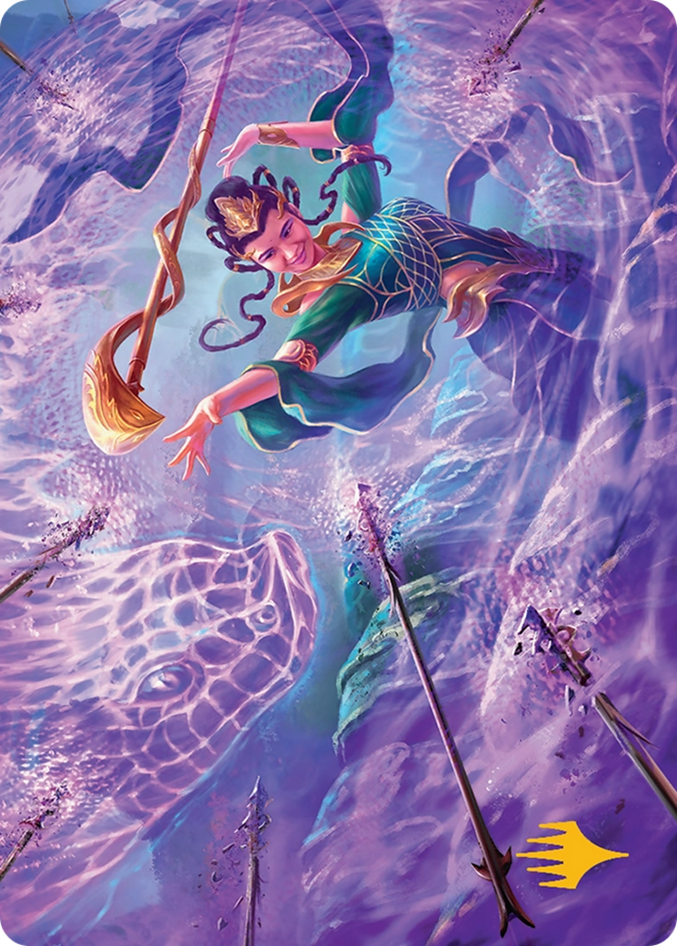 Snakeskin Veil Art Card (19/54) [Tarkir: Dragonstorm Art Series] | Grognard Games