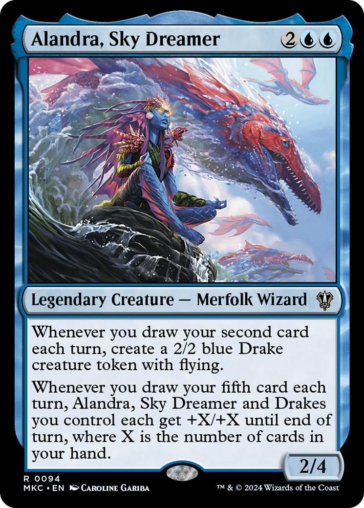 Alandra, Sky Dreamer [Murders at Karlov Manor Commander] | Grognard Games