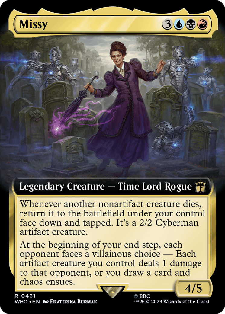 Missy (Extended Art) [Doctor Who] | Grognard Games