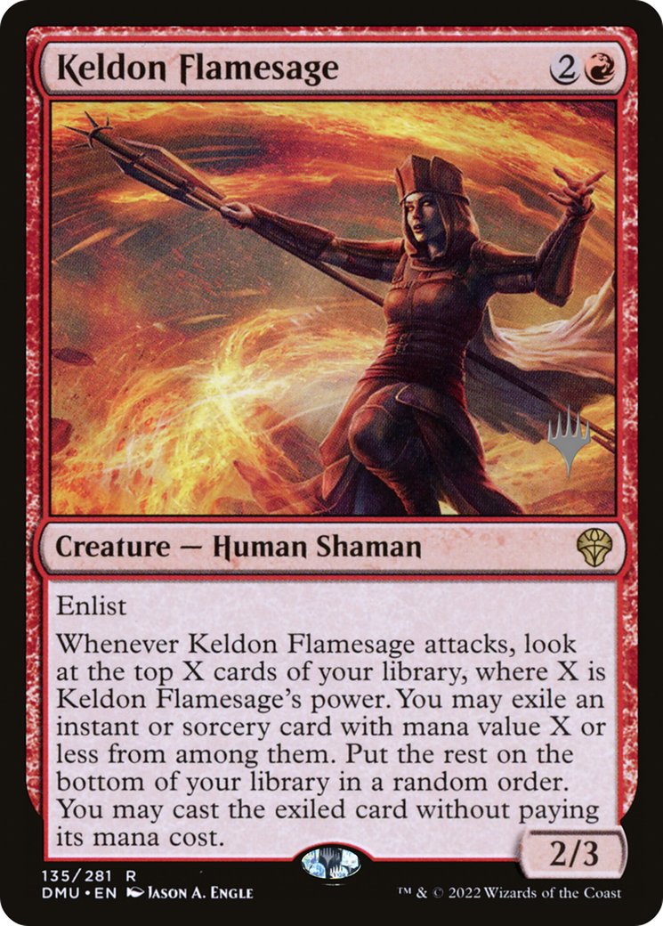 Keldon Flamesage (Promo Pack) [Dominaria United Promos] | Grognard Games
