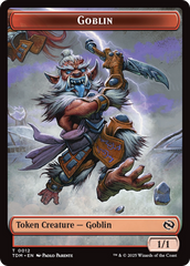 Goblin // Solider (0004) Double-Sided Token [Tarkir: Dragonstorm Commander Tokens] | Grognard Games