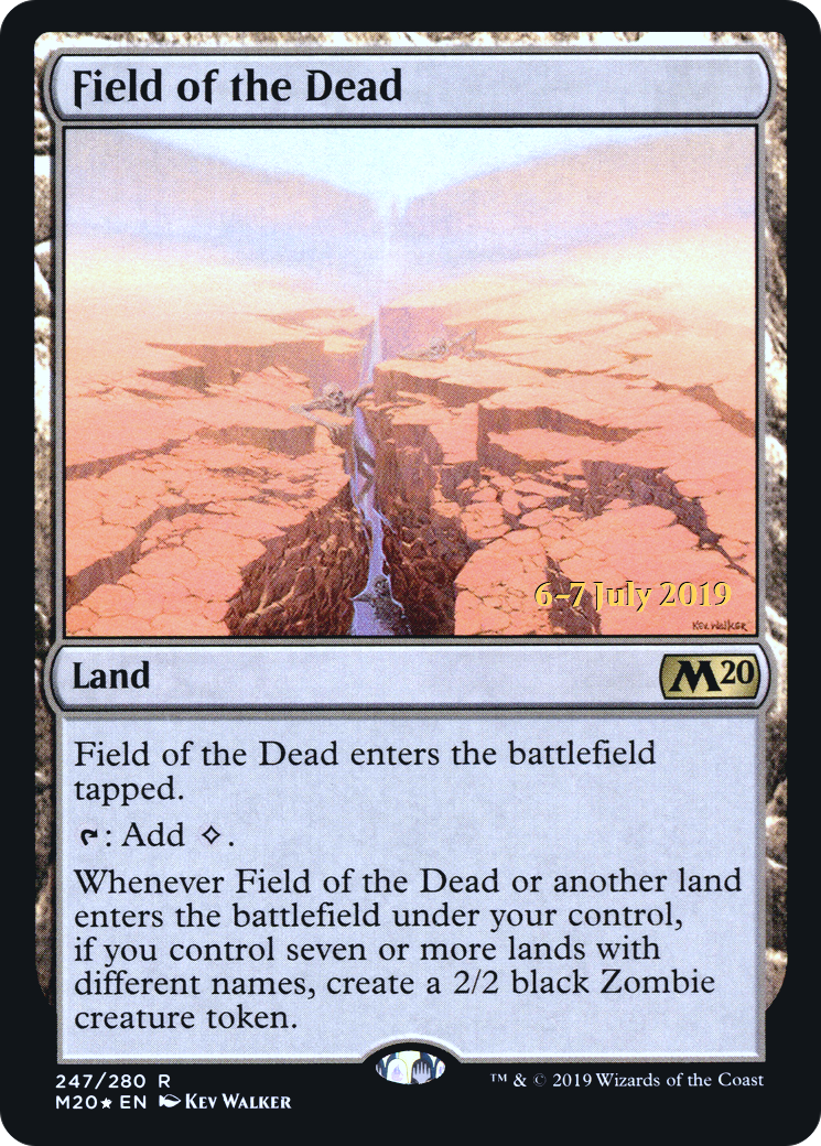 Field of the Dead  [Core Set 2020 Prerelease Promos] | Grognard Games