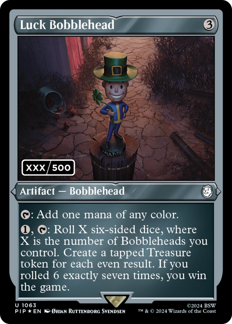 Luck Bobblehead (Serial Numbered) [Fallout] | Grognard Games