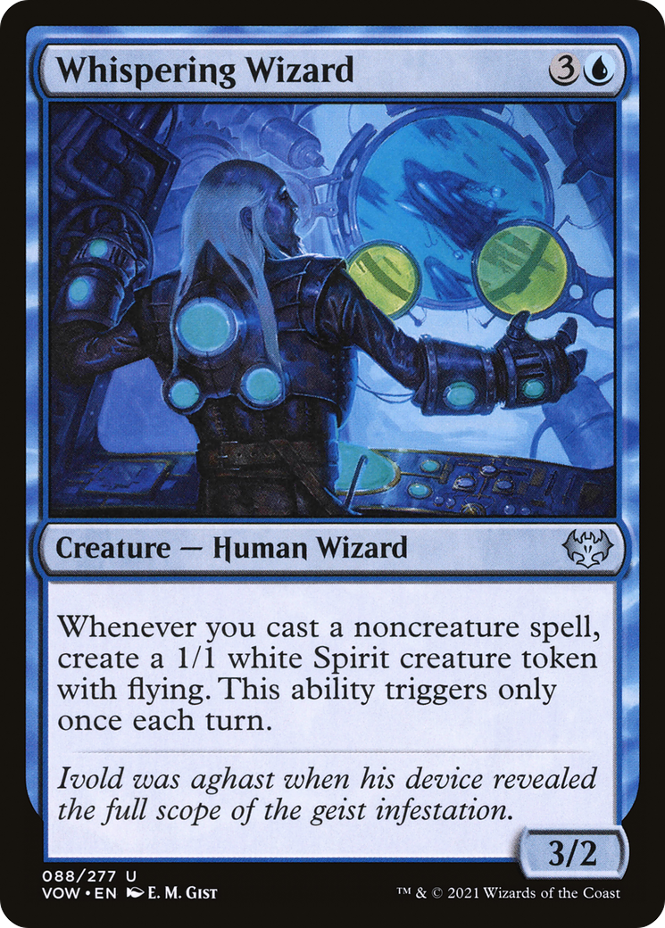 Whispering Wizard [Innistrad: Crimson Vow] | Grognard Games