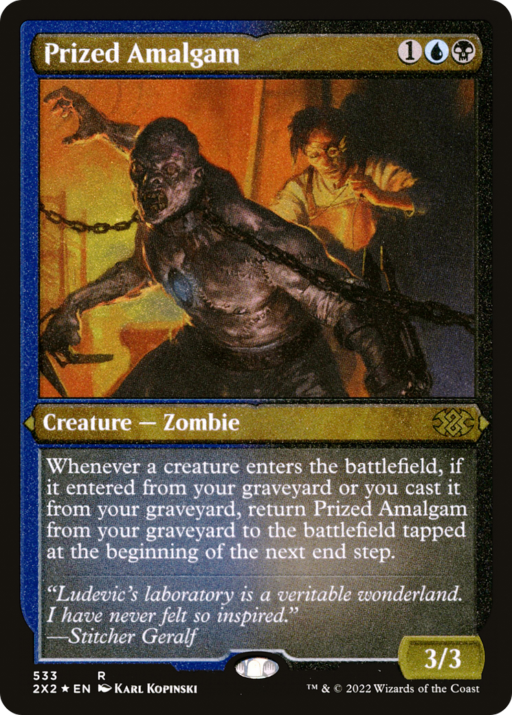 Prized Amalgam (Foil Etched) (2X2-533) - Double Masters 2022 Foil | Grognard Games