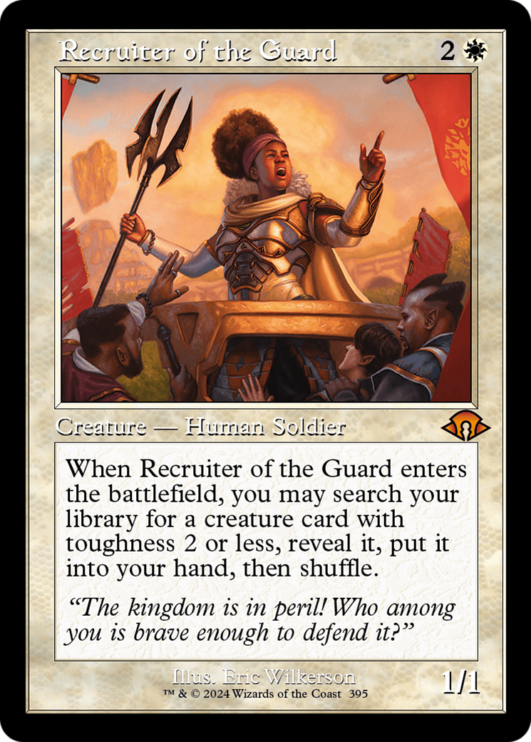 Recruiter of the Guard (Retro) [Modern Horizons 3] | Grognard Games