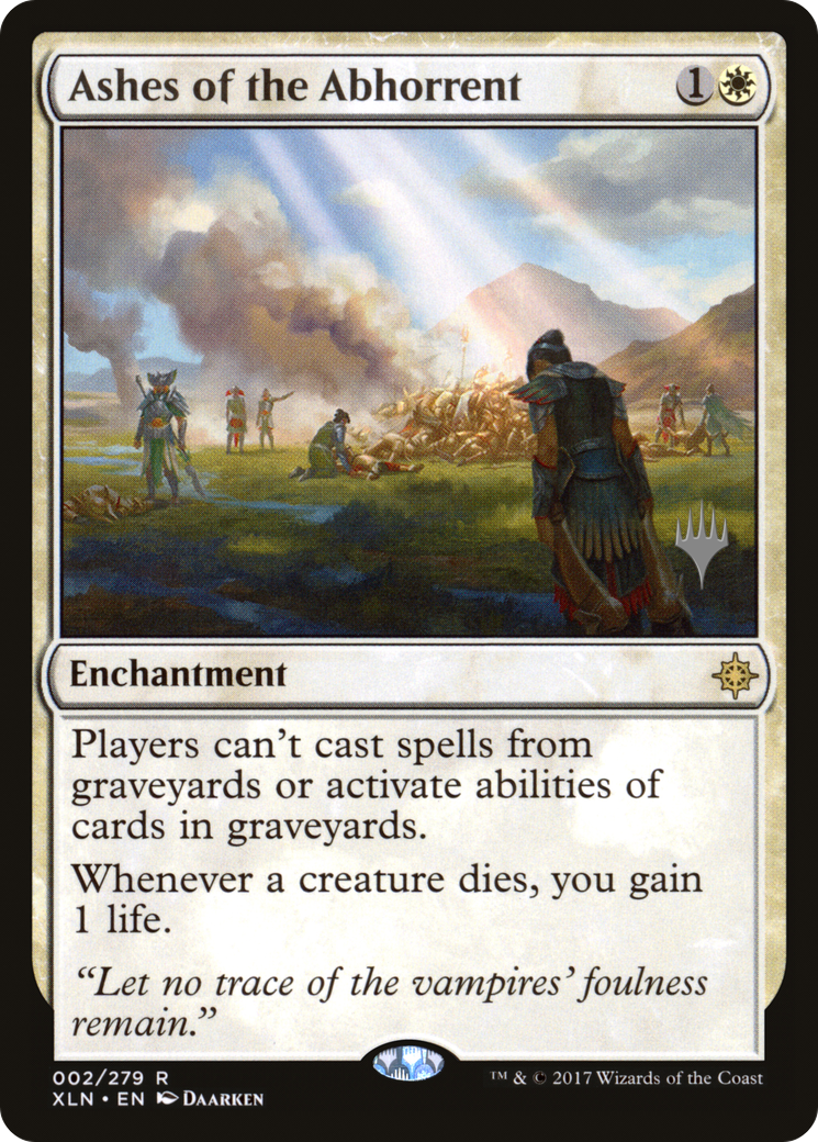 Ashes of the Abhorrent (Promo Pack) [Ixalan Promos] | Grognard Games
