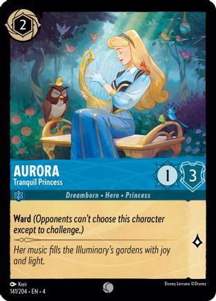 Aurora - Tranquil Princess (141/204) [Ursula's Return] | Grognard Games