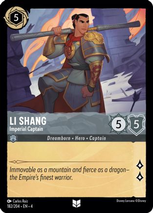 Li Shang - Imperial Captain (182/204) [Ursula's Return] | Grognard Games