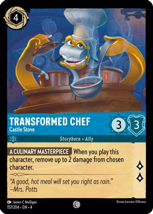 Transformed Chef - Castle Stove (157/204) [Ursula's Return] | Grognard Games