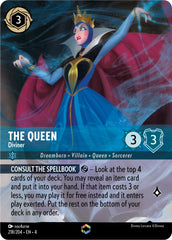 The Queen - Diviner (Enchanted) (218/204) [Ursula's Return] | Grognard Games