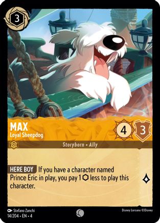 Max - Loyal Sheepdog (14/204) [Ursula's Return] | Grognard Games
