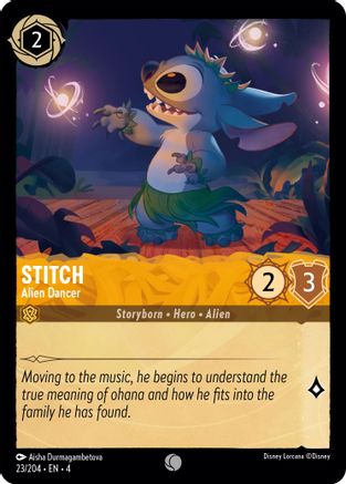 Stitch - Alien Dancer (23/204) [Ursula's Return] | Grognard Games