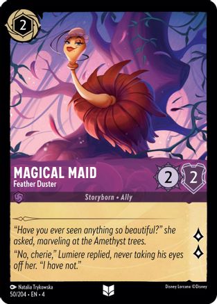 Magical Maid - Feather Duster (50/204) [Ursula's Return] | Grognard Games