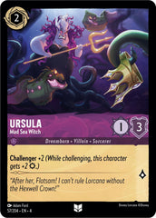 Ursula - Mad Sea Witch (57/204) [Ursula's Return] | Grognard Games